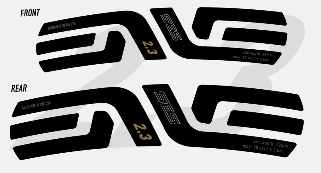 Enve Decals - SES 2.3 Disc (Gen4 / Gen5)