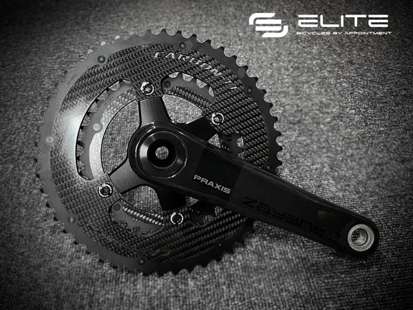 Elite Special: CR004 - Praxis ZC - Carbon-Ti 2X Crankset – Elite Custom SG