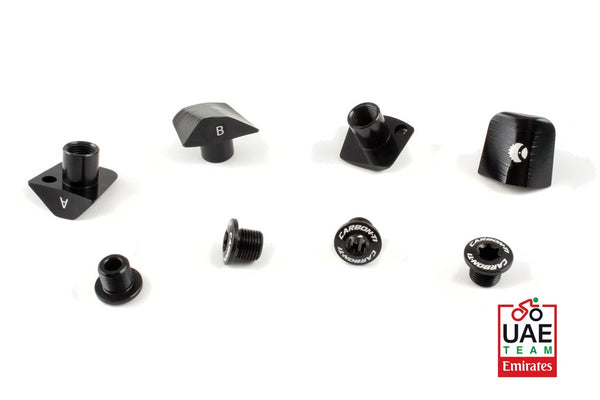 Carbon-Ti DA9200 Chainring Bolts (X-Cover DA9200) 2X – Elite Custom SG