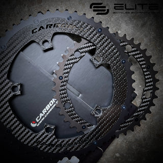 Carbon-Ti Chainring (5 Arm, 110BCD/130BCD)