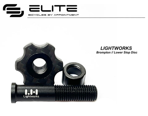 Lightworks Ultralight V2 Carbon Seatpost Stopper (Lower Stop Disc For Brompton)