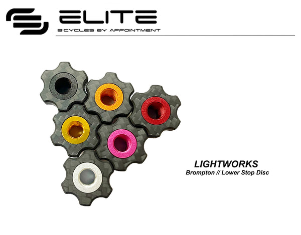 Lightworks Ultralight V2 Carbon Seatpost Stopper (Lower Stop Disc For Brompton)