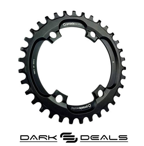 Dark Deal: Praxis Chainring - Shimano XTR9000 / XT8000 WIDE/NARROW - 96BCD