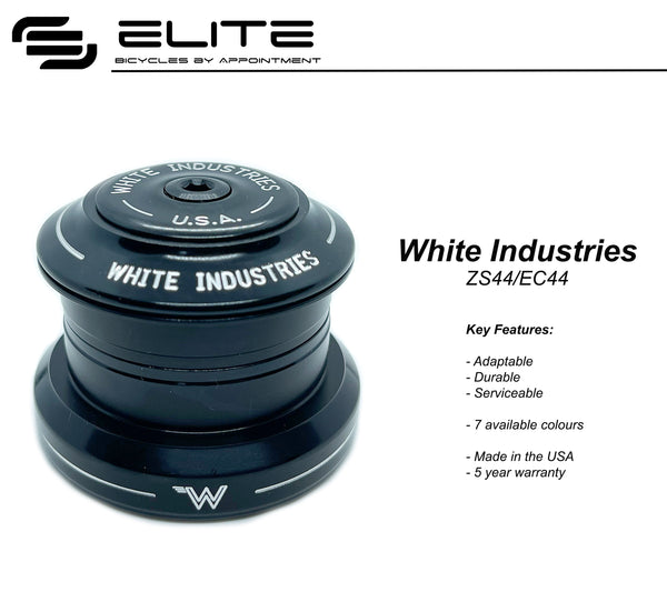 パーツ WHITE INDUSTRIES zs44/ec44 headset Universal Cycles -- White Industries ZS44/EC44 Headset