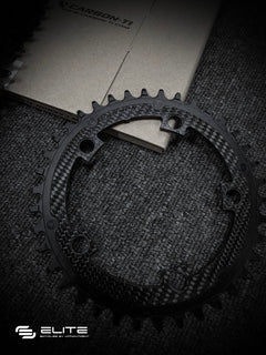 Carbon-Ti X-SingleCarbon Chainring (5 Arm, 110BCD)