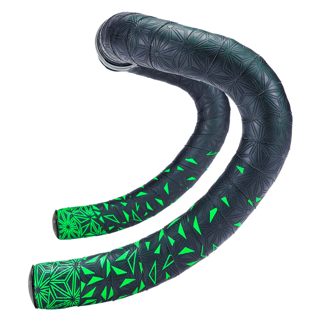 Supacaz - Super Sticky Kush – Star Fade – Neon Green (BT-53)