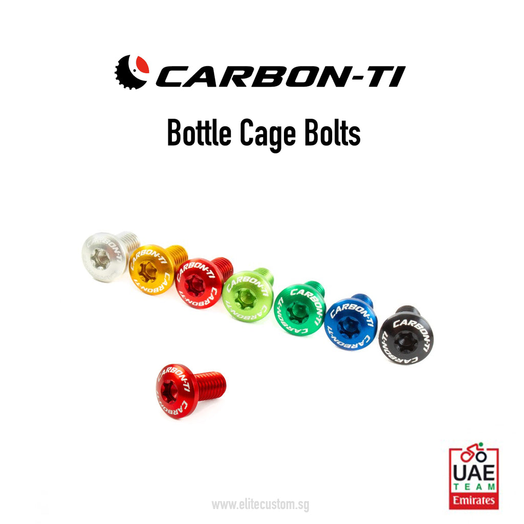 Carbon-Ti - Bottle Cage Bolts - Torx Small Head M5 x 14 AL7075