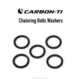 Carbon-Ti Chainring Bolts Washers