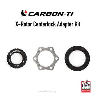 Carbon-Ti X-Rotor Centerlock Adapter Kit