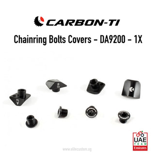 Carbon-Ti DA9200 Chainring Bolts (X-Cover DA9200) 1X - Single Rings