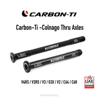 Carbon-Ti X-Lock EVO Thru Axles - Colnago - V4RS / V3RS / V3 / G3X / V2 / C64 / C68