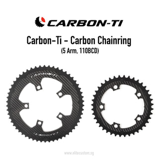 Carbon-Ti Chainring (5 Arm, 110BCD)