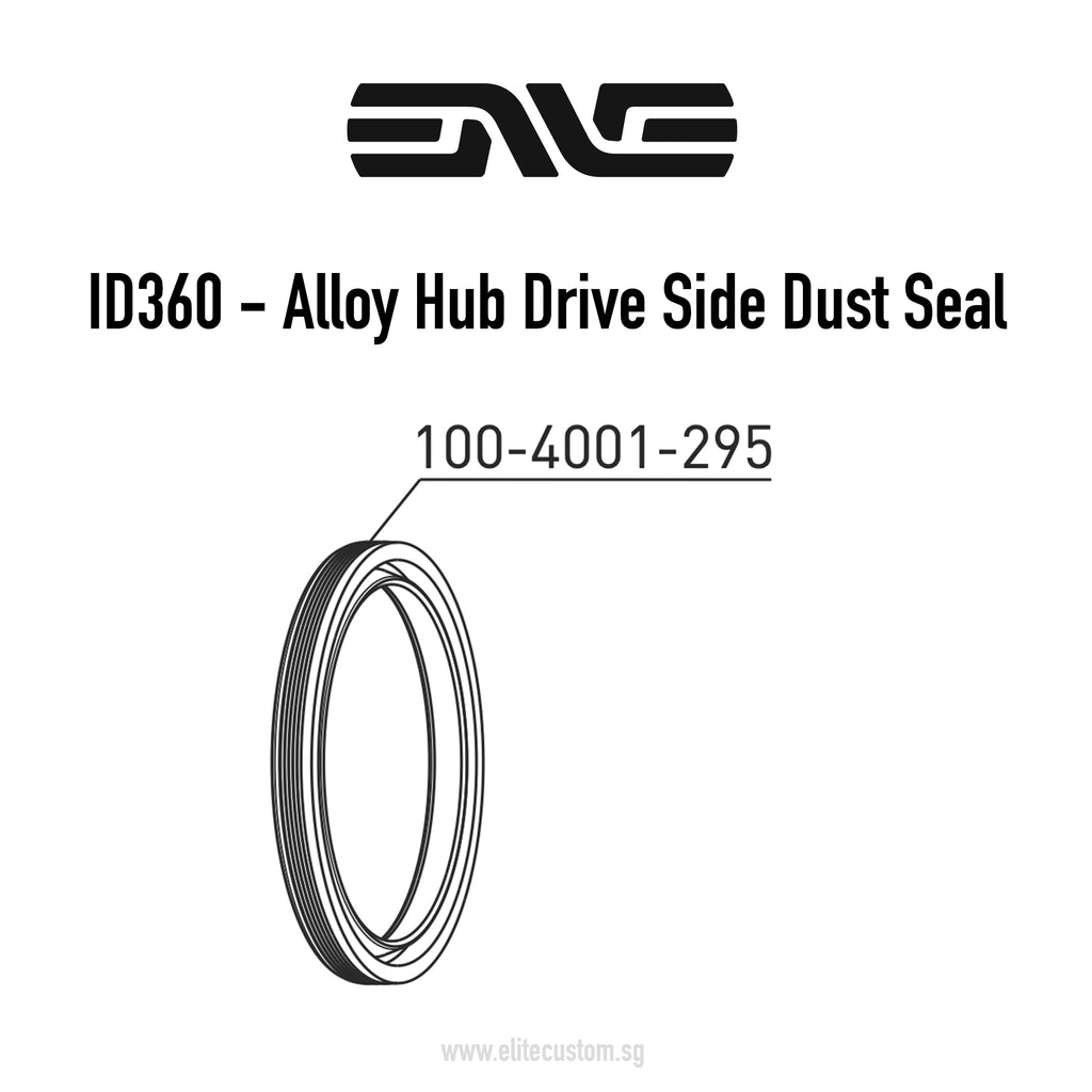 ENVE ID360 Hub Alloy Drive Side Dust Seal