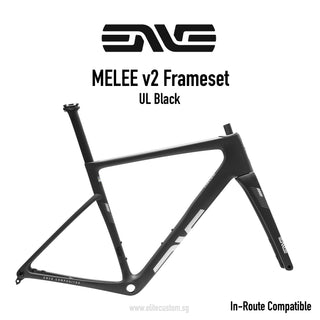Enve Melee V2 - Frameset - Ultralight Black (incl Seatpost)