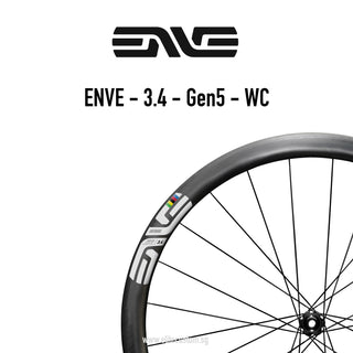 ENVE SES 3.4 Disc Wheelset (Gen5) - LTD - WORLD CHAMPION EDITION