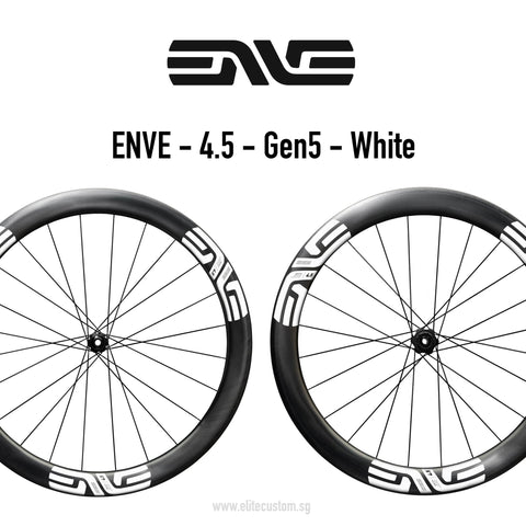 ENVE SES 4.5 Disc Wheelset (Gen5) - LTD - TEAM EDITION WHITE