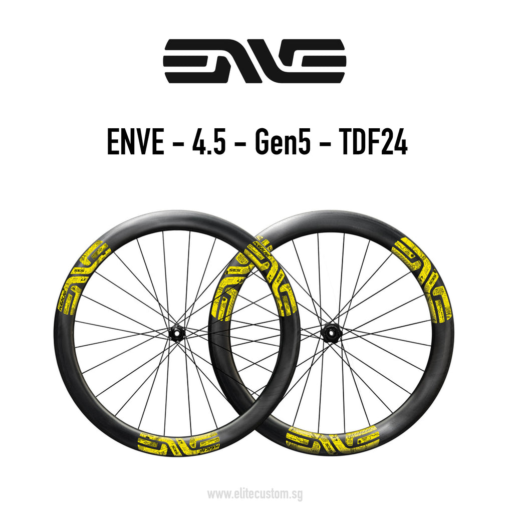 Dark Deal: ENVE SES 4.5 Disc Wheelset (Gen5) - LTD - LIMITED EDITION TOUR DE FRANCE