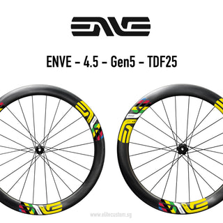 ENVE SES 4.5 Disc Wheelset (Gen5) - LTD - 2025 Tour de France - Yellow