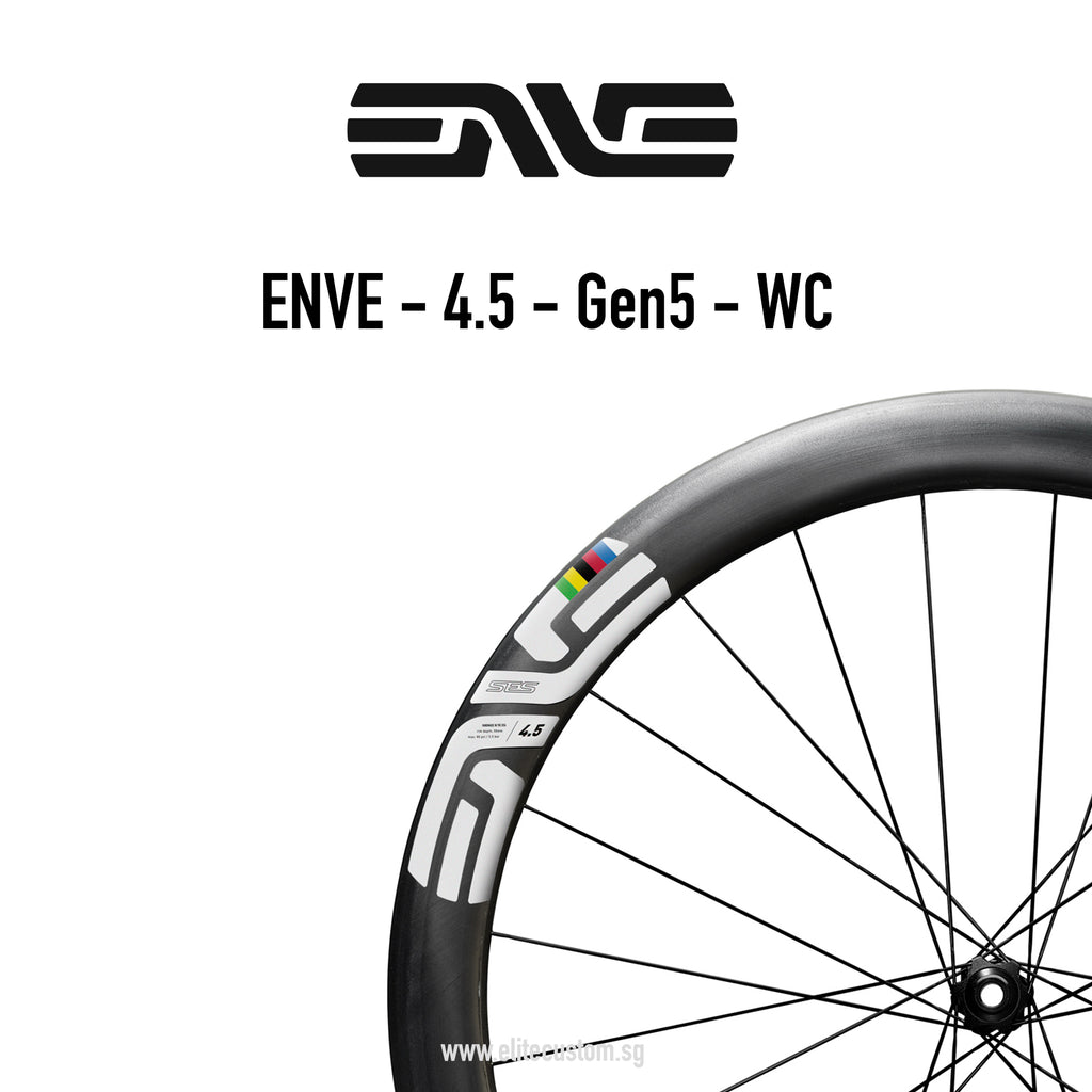 ENVE SES 4.5 Disc Wheelset (Gen5) - LTD - WORLD CHAMPION EDITION