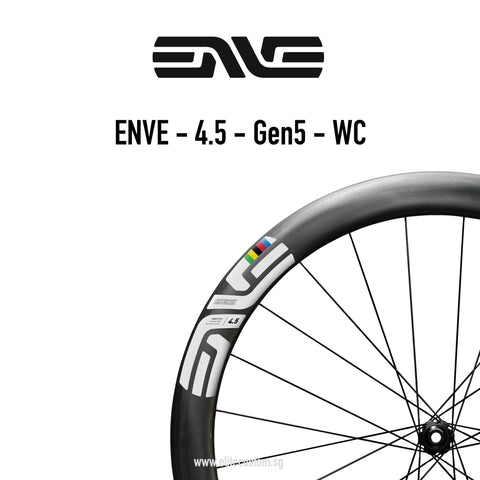 ENVE SES 4.5 Disc Wheelset (Gen5) - LTD - WORLD CHAMPION EDITION