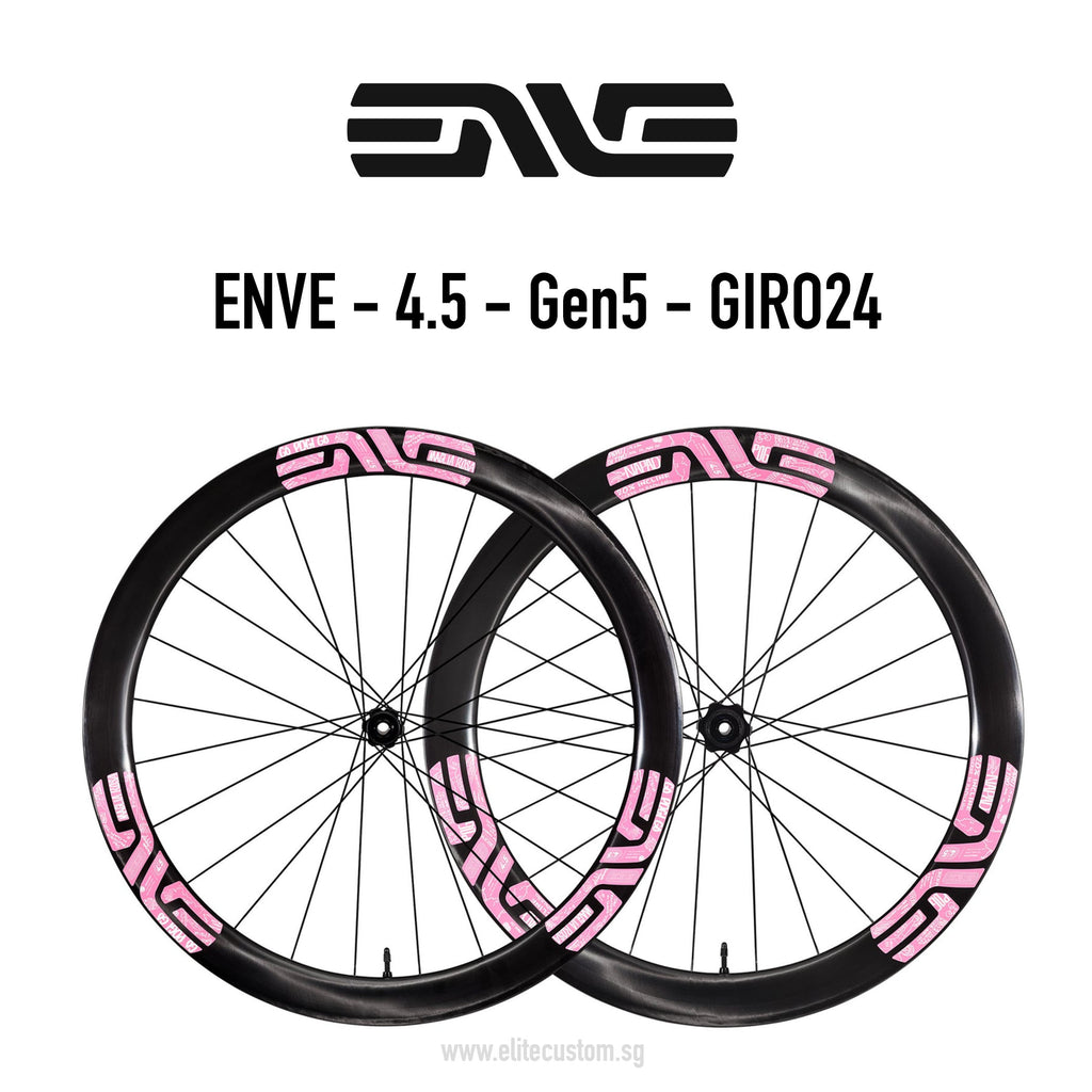 ENVE SES 4.5 Disc Wheelset (Gen5) - LTD - LIMITED EDITION GIRO D ITALIA