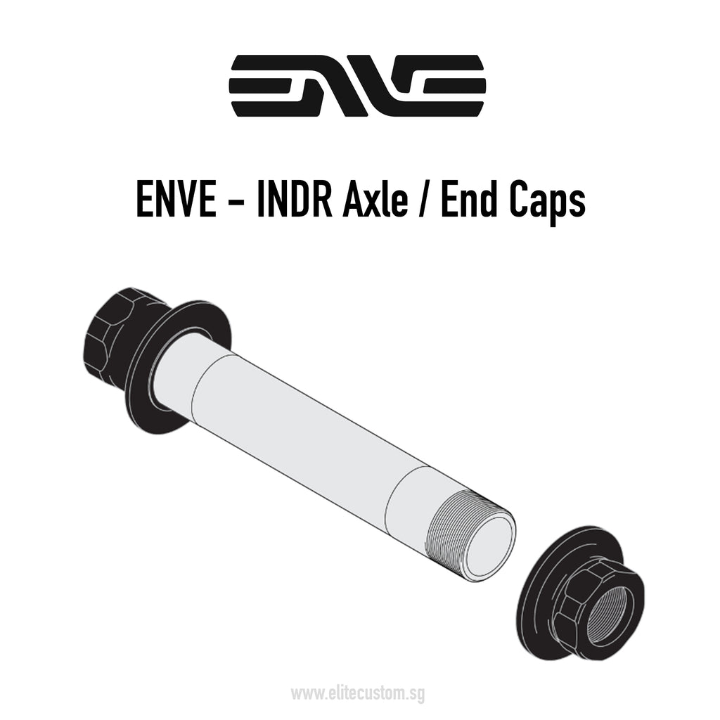 ENVE INDR HUB AXLE / END CAP Kit - (New InnerDrive Hub)
