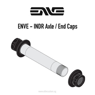 ENVE INDR HUB AXLE / END CAP Kit - (New InnerDrive Hub)