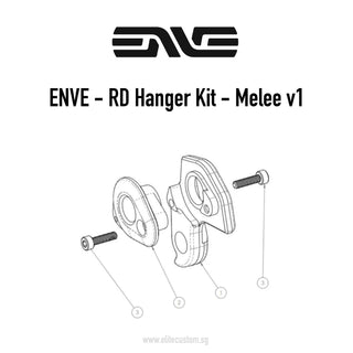 ENVE Melee v1 Rear Derailluer Hanger Service Kit