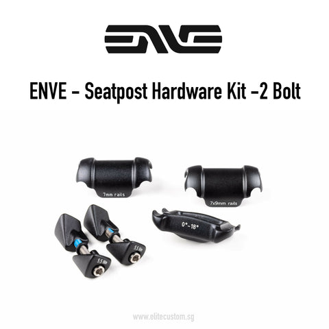 ENVE Seatpost Replacement Hardware (Twin Bolt Hardware Kit)
