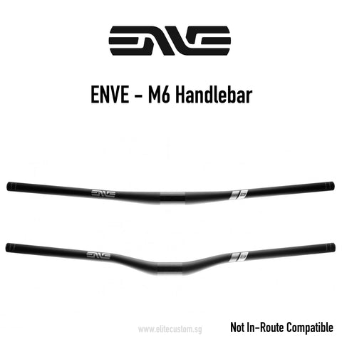 ENVE M6 Mountain Handlebar 31,8mm ローライズ ENVE M6 MOUNTAIN HANDLEBAR 31.8MM – Elite Custom SG