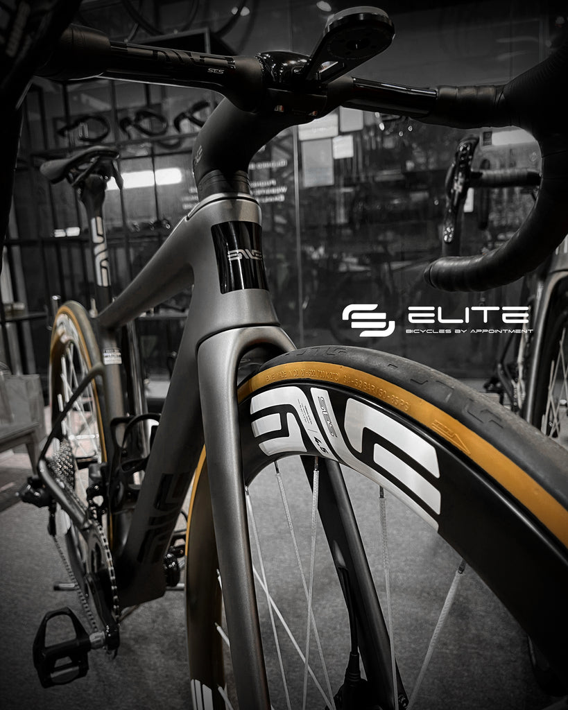 ENVE Composites SES 4.5 Wheel Decal Kit - UAE Team Edition Silver - Complete Set