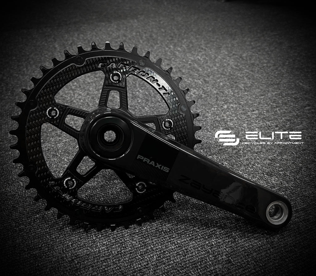 Praxis 1x crankset outlet