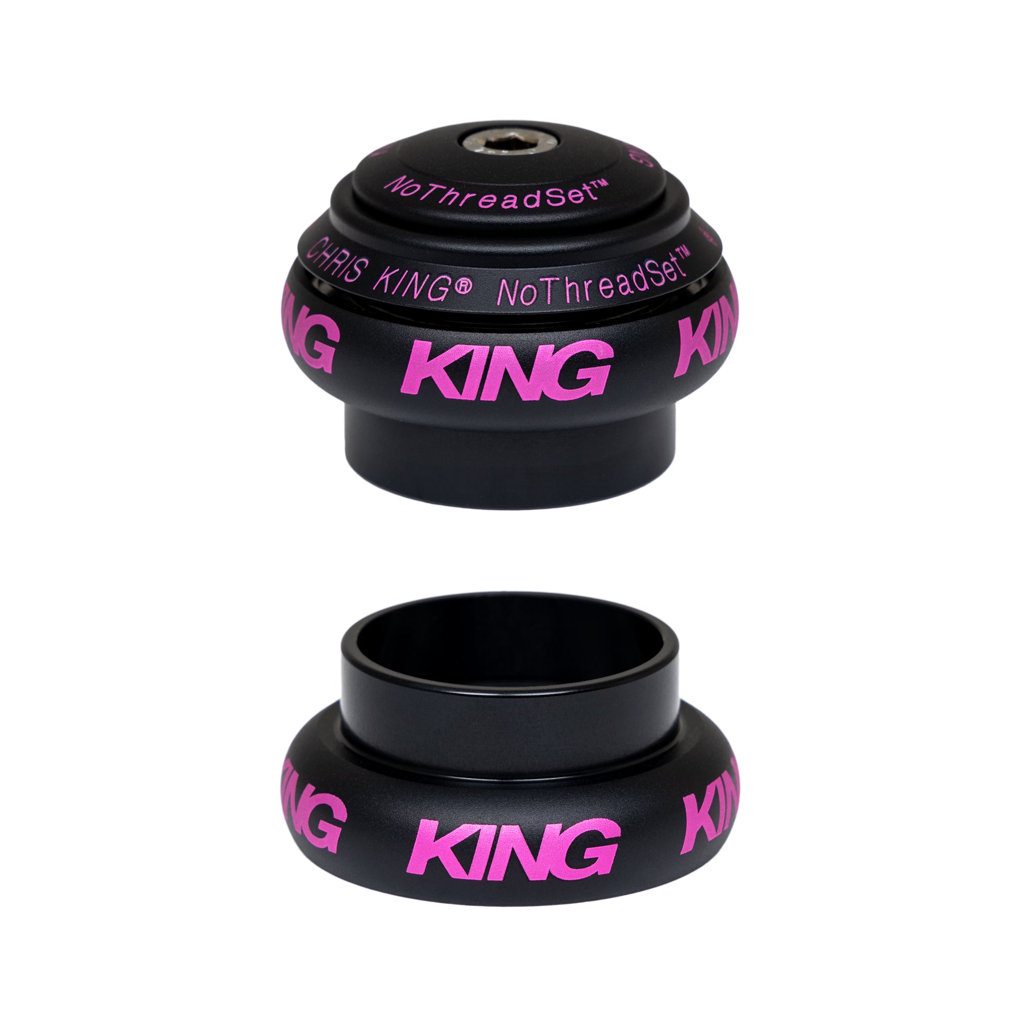 Chris King® NoThreadSet™ GripLock™ Headset 1-1/8 inch Chris King® NoThreadSet™ GripLock™ Headset 1-1/8 inch
