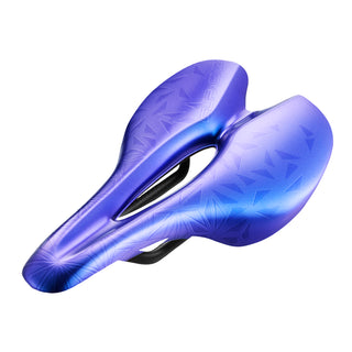 Supacaz - Ignite Saddle - Carbon Injected Base - Carbon Rails - Oil Slick Purple