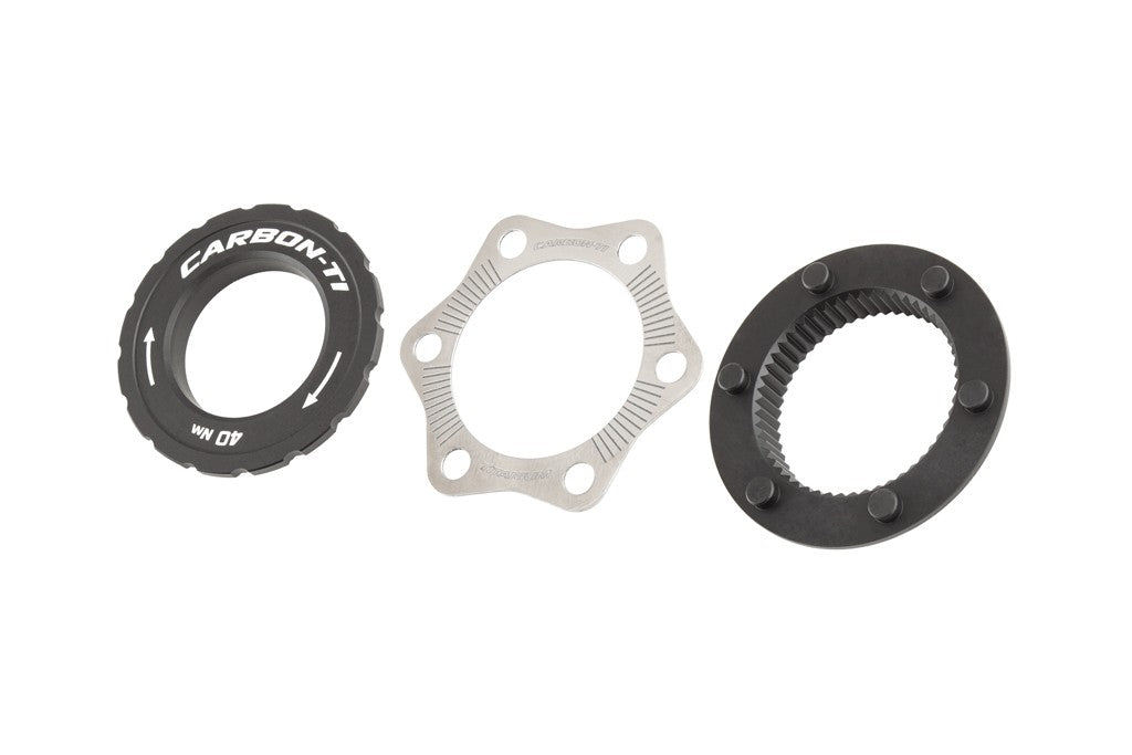 Carbon-Ti X-Rotor Centerlock Adapter Kit – Elite Custom SG