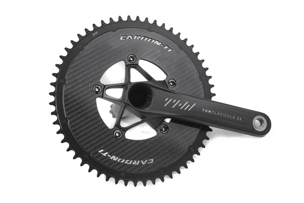 Carbon-Ti X-SingleCarbon Road Chainring (5 Arm, 110BCD)