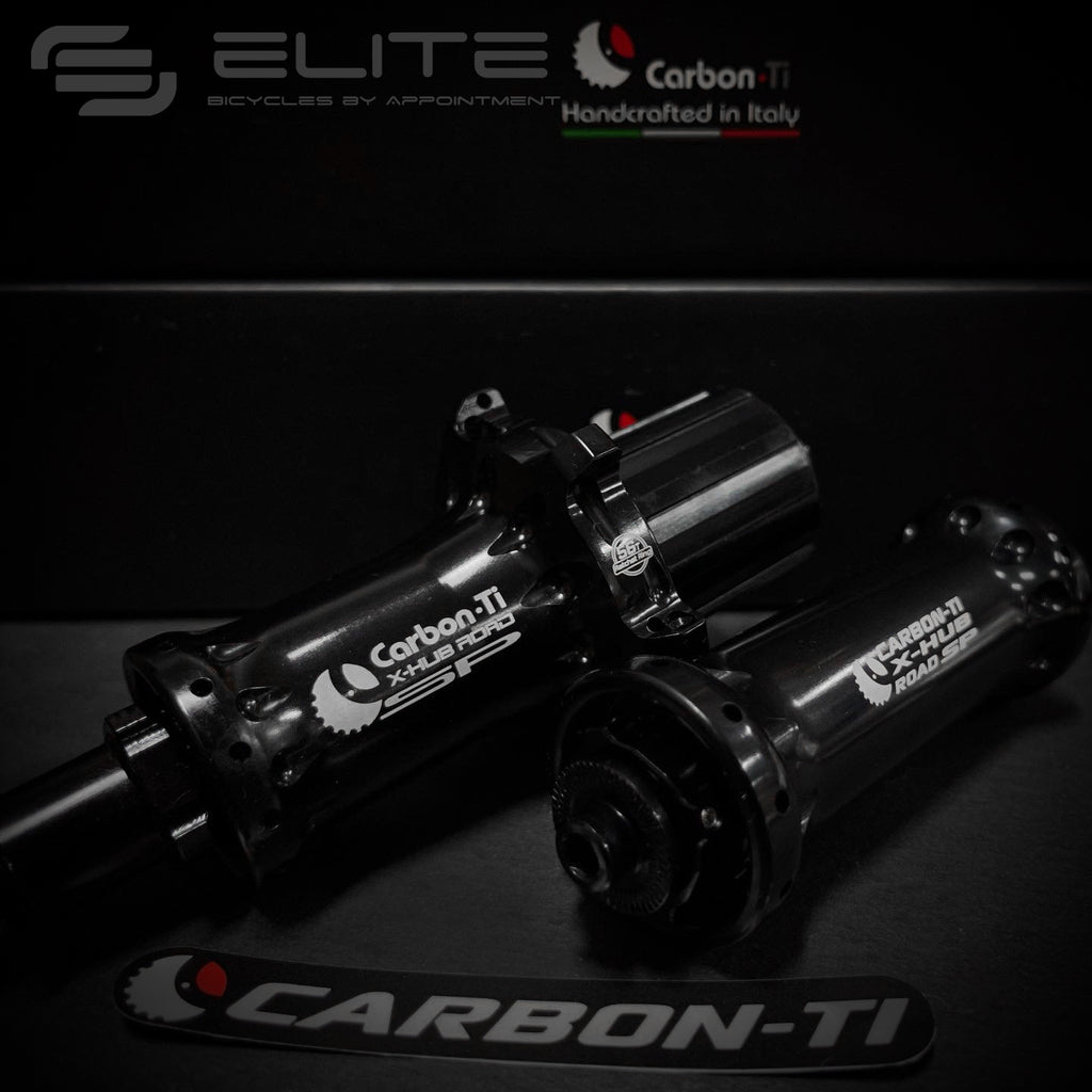 Dark Deal: HUB018 Carbon-Ti Road SP56 Hubset Black (Rim