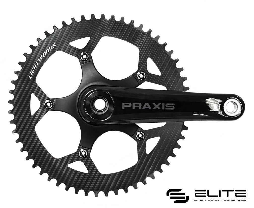 Carbon-Ti Chainring Bolts XS (Road kit for single ring setups)