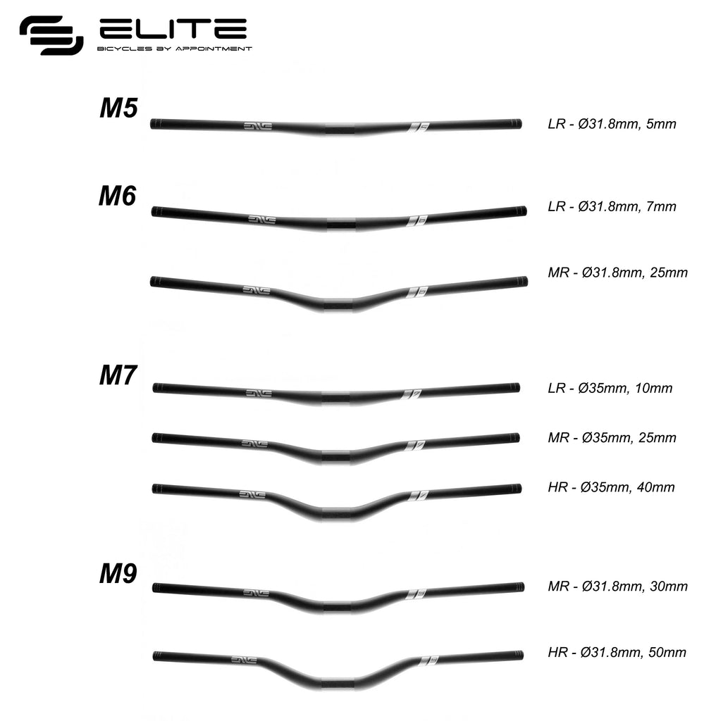 ENVE M5 MOUNTAIN HANDLEBAR 31.8MM Elite Custom SG