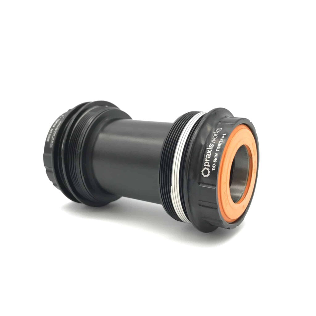 Mouvement De Pivot Praxis T47 I.B. 85,5 Mm - Compatible Shimano Hollowtech II, Standard Mixte