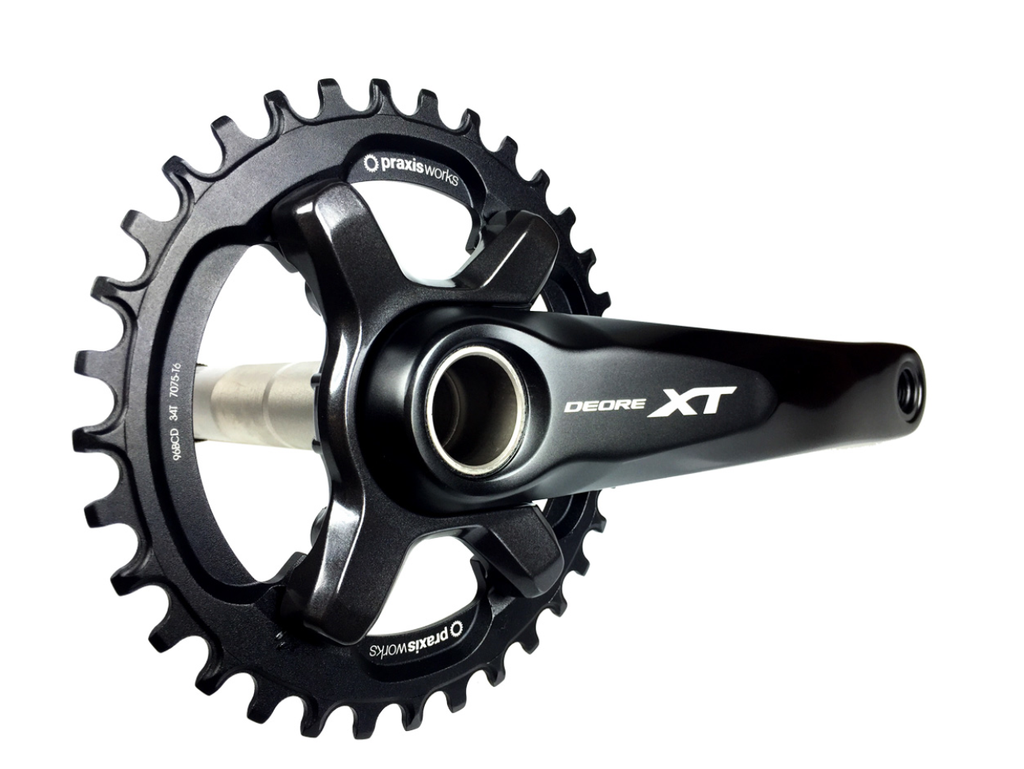 Dark Deal: Praxis Chainring - Shimano XTR9000 / XT8000 WIDE/NARROW - 96BCD
