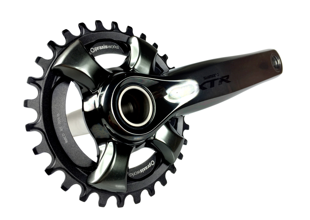 Dark Deal: Praxis Chainring - Shimano XTR9000 / XT8000 WIDE/NARROW - 96BCD
