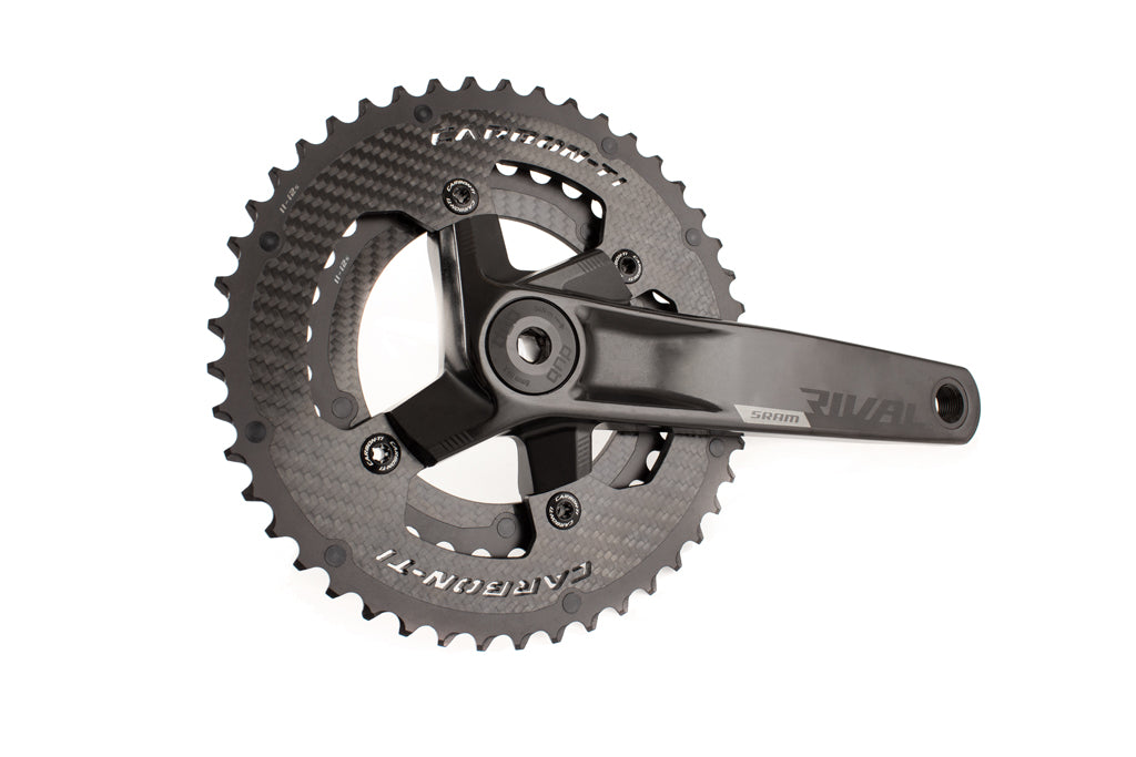 Carbon-Ti Chainring AXS 12 Speed (4 Arm, 107BCD AXS)