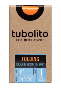 Tubolito TUBO FOLDING 16-inch (Ideal for Brompton Bikes)