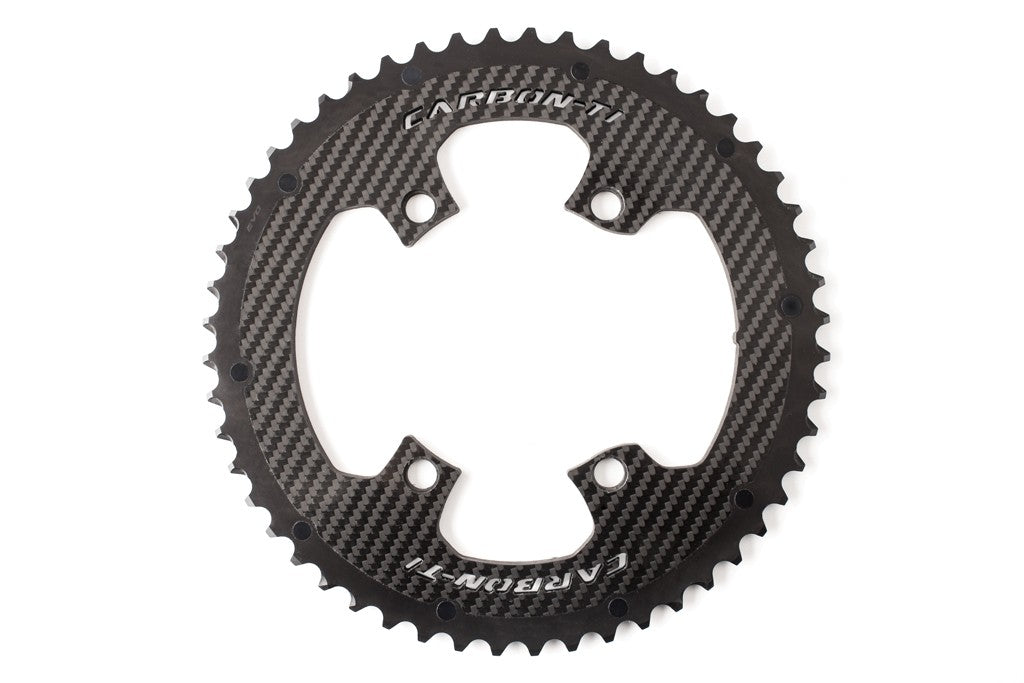 Carbon-Ti Chainring DA9200 (4 Arm, 110BCD)